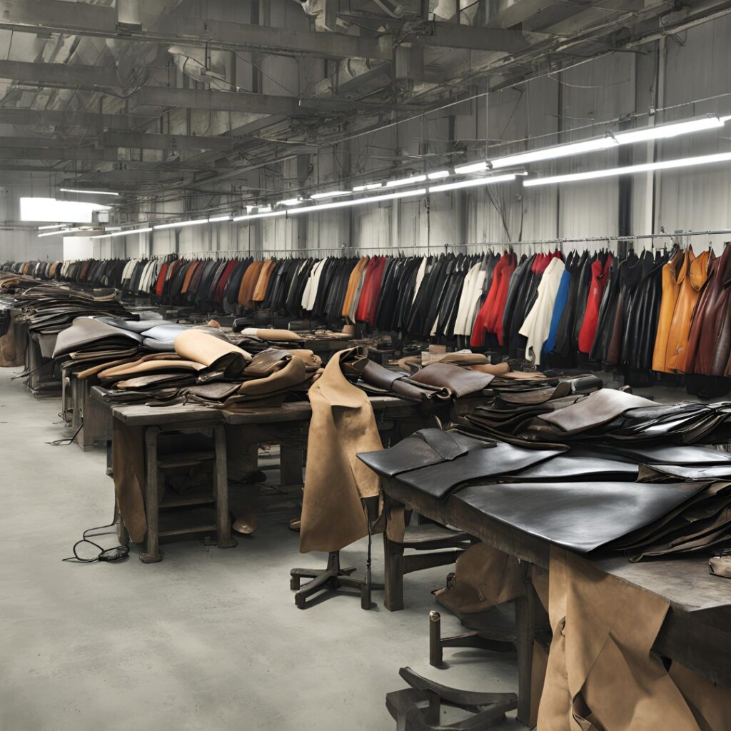 Fabrica de chaquetas de cuero