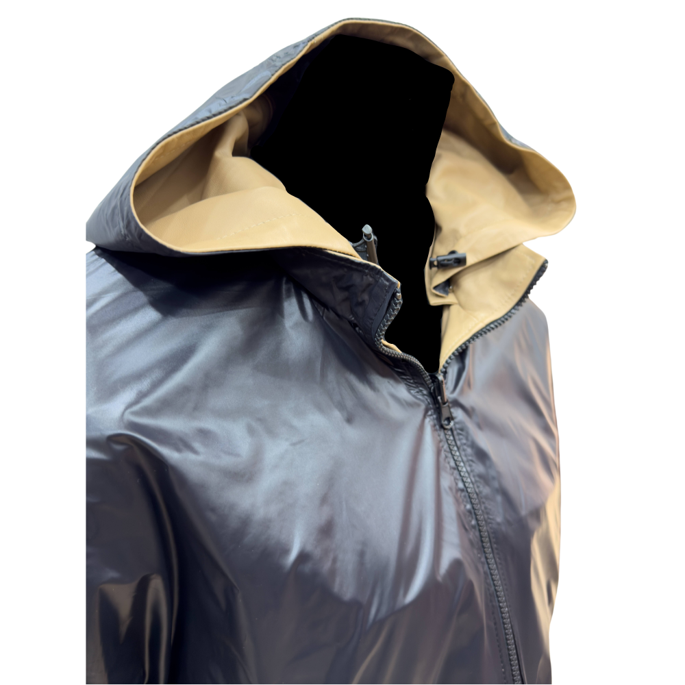 Chaqueta ajustable reversible cerca