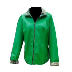 Chaqueta Radi Punto Reversible Verde