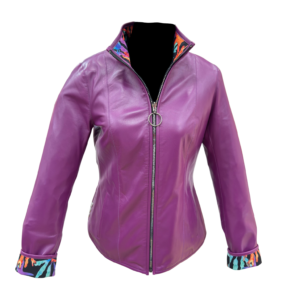 Chaqueta de cuero Mujer Radi Reversible