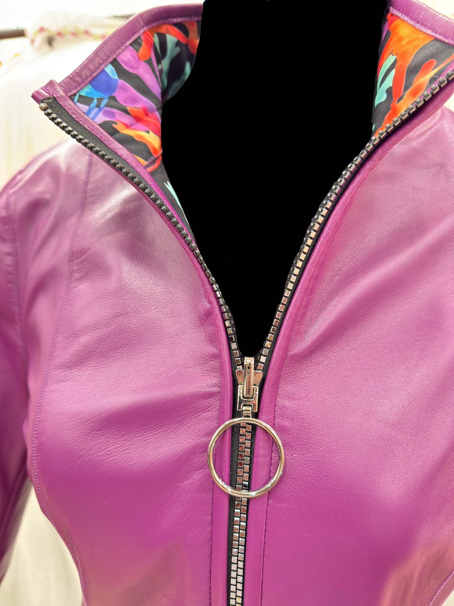 Chaqueta de cuero Mujer Radi Reversible - Imagen 2